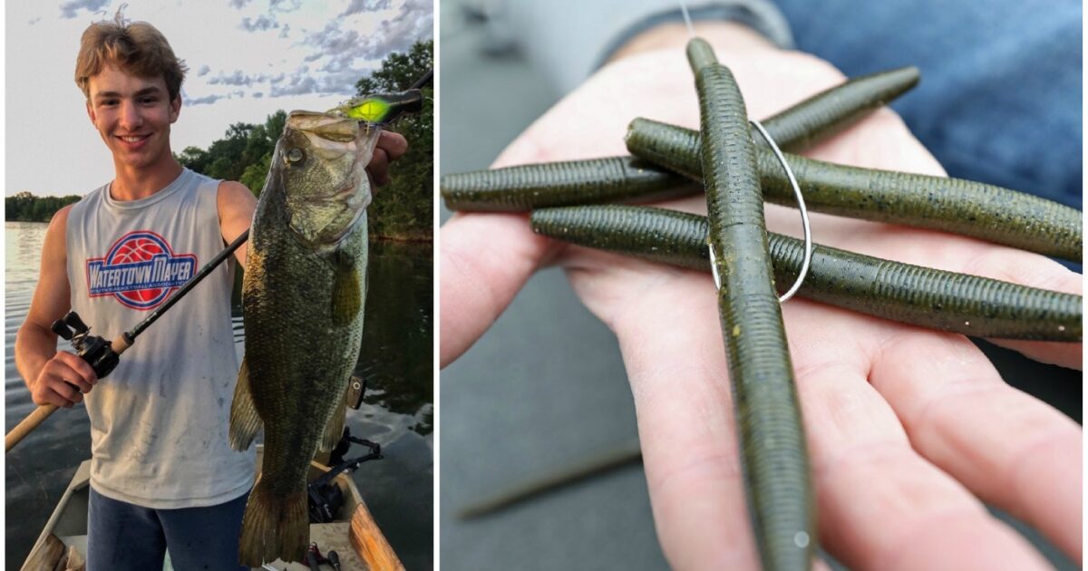 FISHING LOVERS) Texas-Rigs-for-Bass-Fishing-Leaders-with-Weights-Hooks-Rigged-Line-Kit  - Fishing
