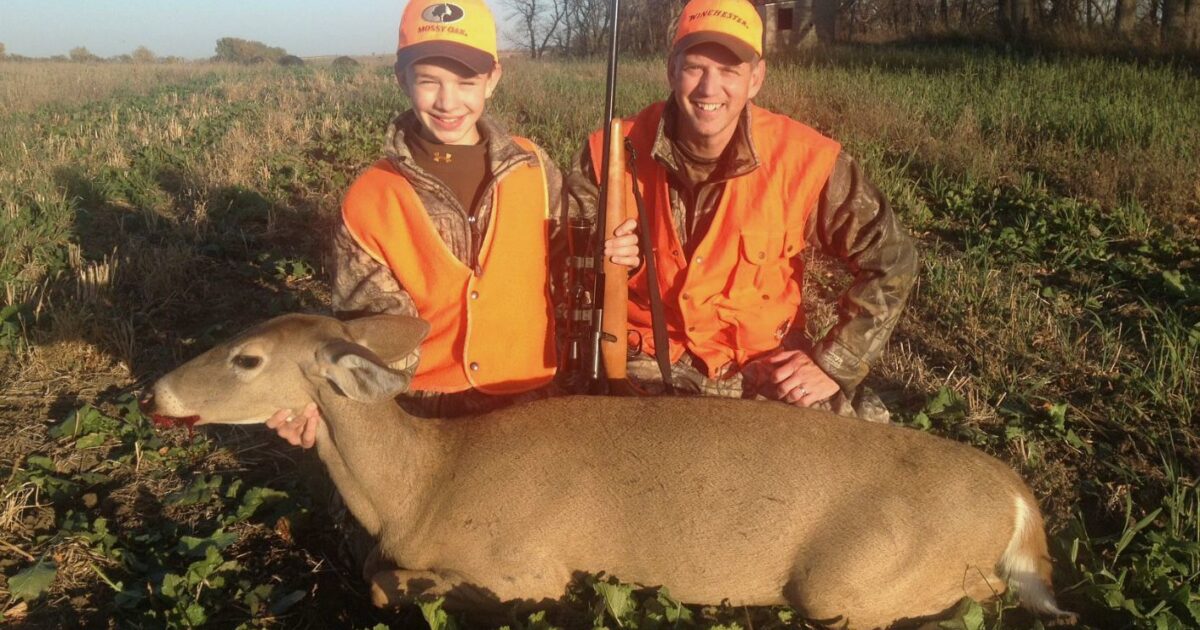 Whitetail Shot Placement With A Rifle Is Grand View Outdoors   Elliott With SD Doe 